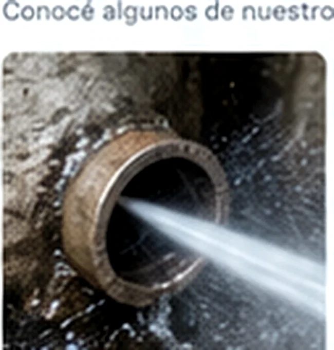 Destapación de cañerías